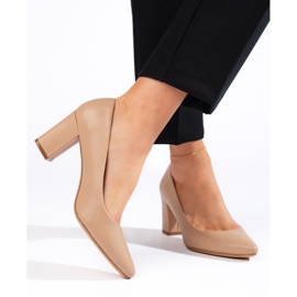 Sapatos bege confortáveis ​​de Sergio Leone 1