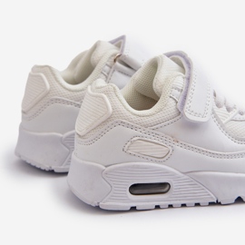 Tênis infantil de velcro branco Krissandra 2