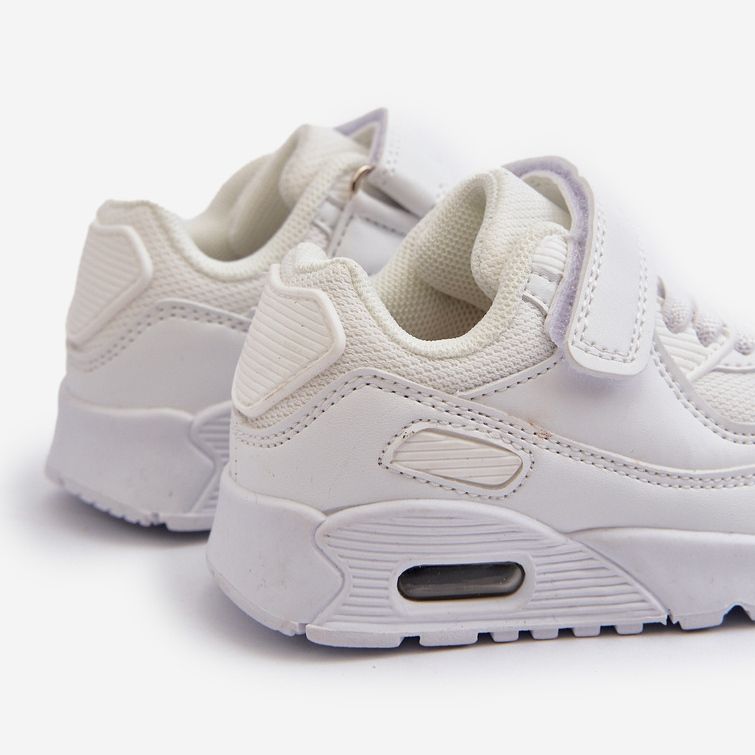 Tênis infantil de velcro branco Krissandra 2