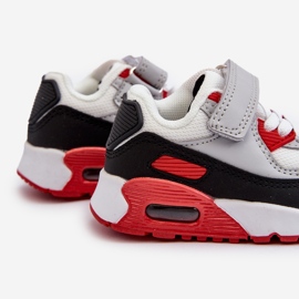 Tênis infantil de velcro vermelho Krissandra 1