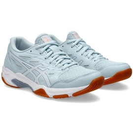 Tênis de voleibol Asics Upcourt 6 W 1072A093 020 azul 2