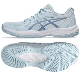 Tênis de voleibol Asics Upcourt 6 W 1072A107 020 azul 1
