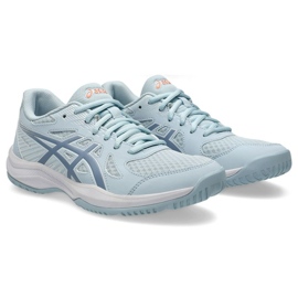 Tênis de voleibol Asics Upcourt 6 W 1072A107 020 azul 2