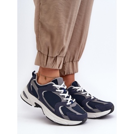 Tênis Feminino Calçado Esportivo Azul Marinho Kildia 1