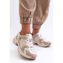 Tênis feminino bege Kildia calçados esportivos 2