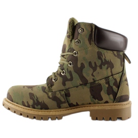 Leggings militares na roupa interior Militare verde 2