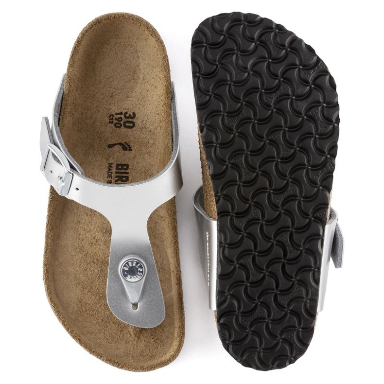 Birkenstock Chinelos BIirkenstock Gizeh Kids Bs 1019192 marrom 1