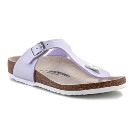Chinelos Birkenstock Gizeh 1026885 roxo 1
