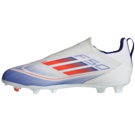 Chuteiras Adidas F50 League Ll FG/MG IF1362 branco 1