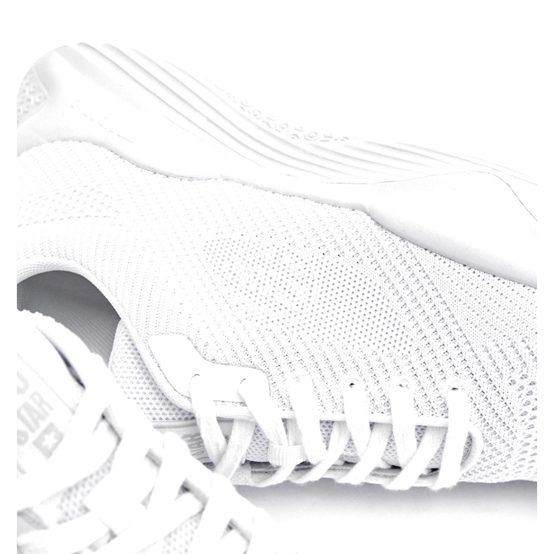 Esportes masculinos Sneakers Memória Espuma Big Star LL174247 Branco 2