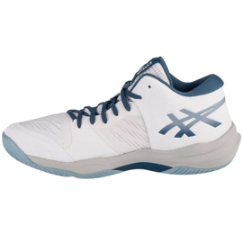 Tênis de voleibol Asics Sky Elite Ff Mt 3 1051A081-10 branco 1 Tênis de voleibol Asics Sky Elite Ff Mt 3 1051A081-10 branco 1