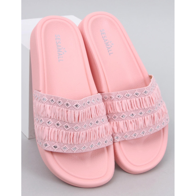 Chinelos femininos Diakis Pink rosa 1