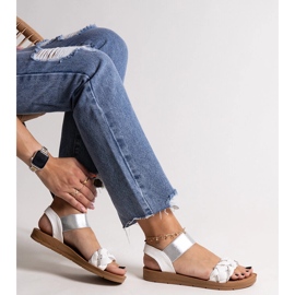 Sandálias Aldona brancas branco 1