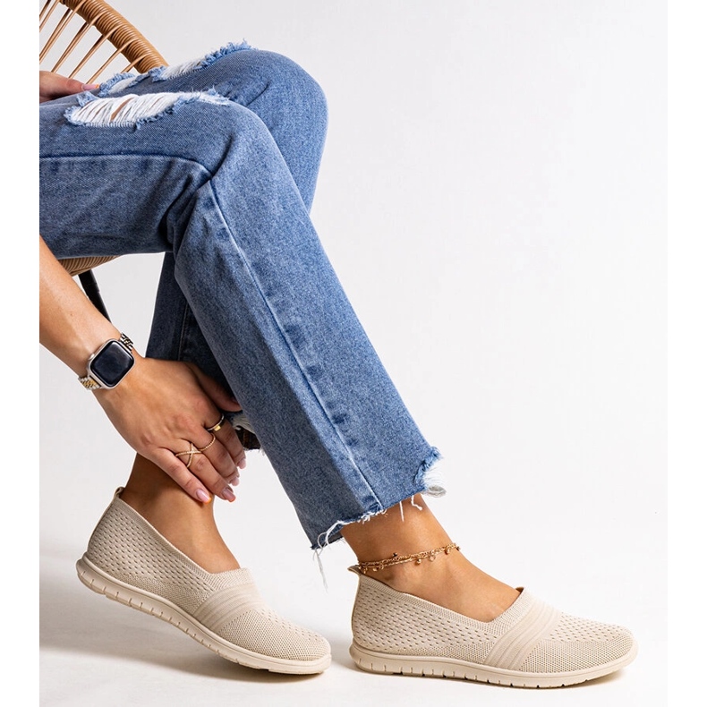 Tênis slip-on Shalha bege 1 Tênis slip-on Shalha bege 1