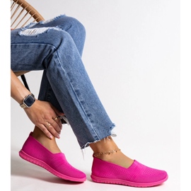 Tênis slip-on Shalha rosa escuro 1