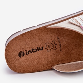 Chinelos femininos confortáveis com fivelas Inblu CP000045 Bege 2 Chinelos femininos confortáveis com fivelas Inblu CP000045 Bege 2