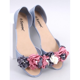 Melissa com flores Cinza Carmil 1