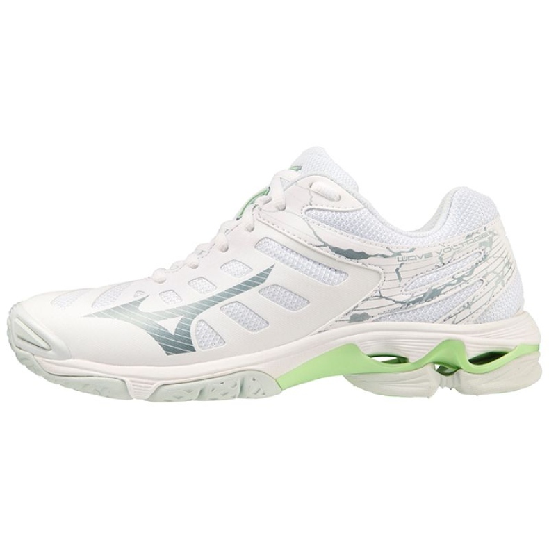 Tênis de voleibol Mizuno Wave Voltage V1GC216037 branco 1 Tênis de voleibol Mizuno Wave Voltage V1GC216037 branco 1