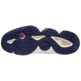 Tênis de voleibol Mizuno Wave Momentum 3 Mid V1GA231743 branco 1 Tênis de voleibol Mizuno Wave Momentum 3 Mid V1GA231743 branco 1