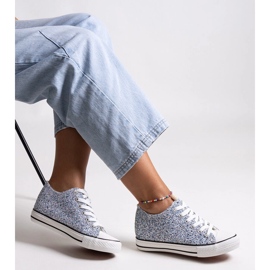 Bez marki Tênis Jadwa azul brilhante 1