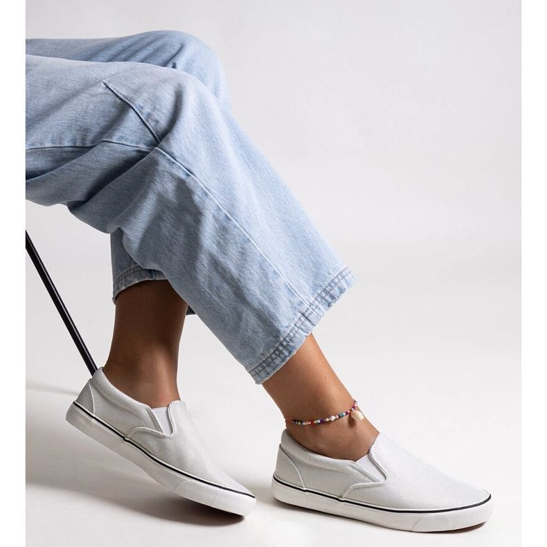 Tênis Lublubah branco brilhante 1