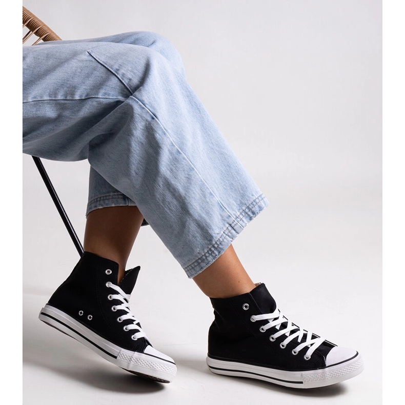 Tênis cano alto preto Efren 1