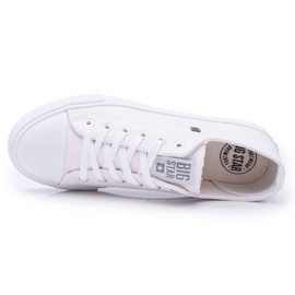 Tênis masculino baixo Big Star branco V174347 2
