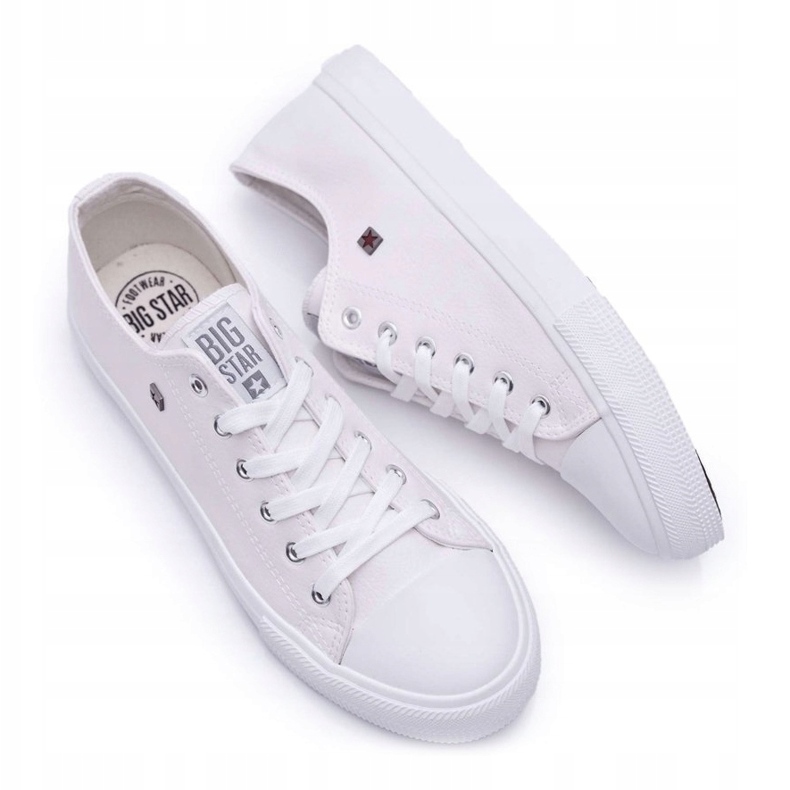 Tênis masculino baixo Big Star branco V174347 3