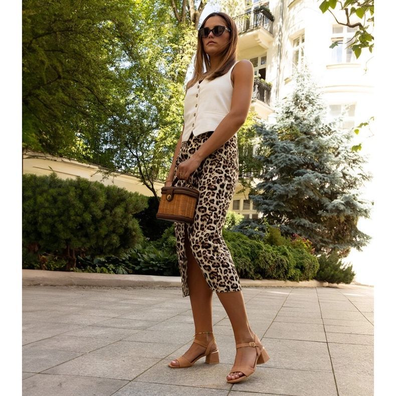 Sandálias marrons de salto alto Madea castanho marrom 2