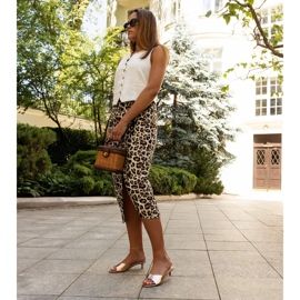 Chinelos rosa Maloua de salto baixo 2