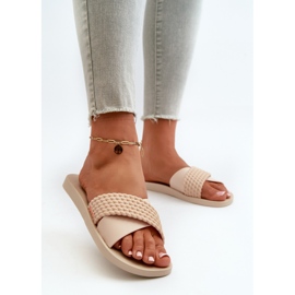 Chinelos Rasos Femininos 83244 Ipanema Street Ii Fem Bege 2