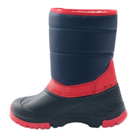 American Club botas de inverno super leves americanas vermelho azul marinho 2