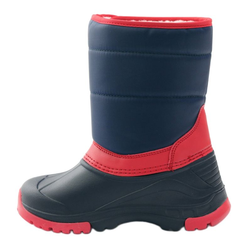 American Club botas de inverno super leves americanas vermelho azul marinho 2