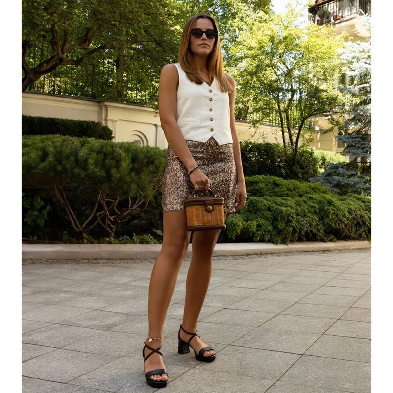 Sandálias pretas de salto alto Husne preto 1