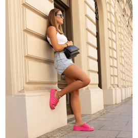 Chinelos Wegahta enormes rosa 2