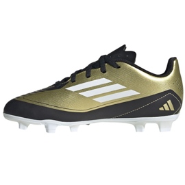 Tênis Adidas F50 Club Messi Jr FxG IG9319 dourado 1