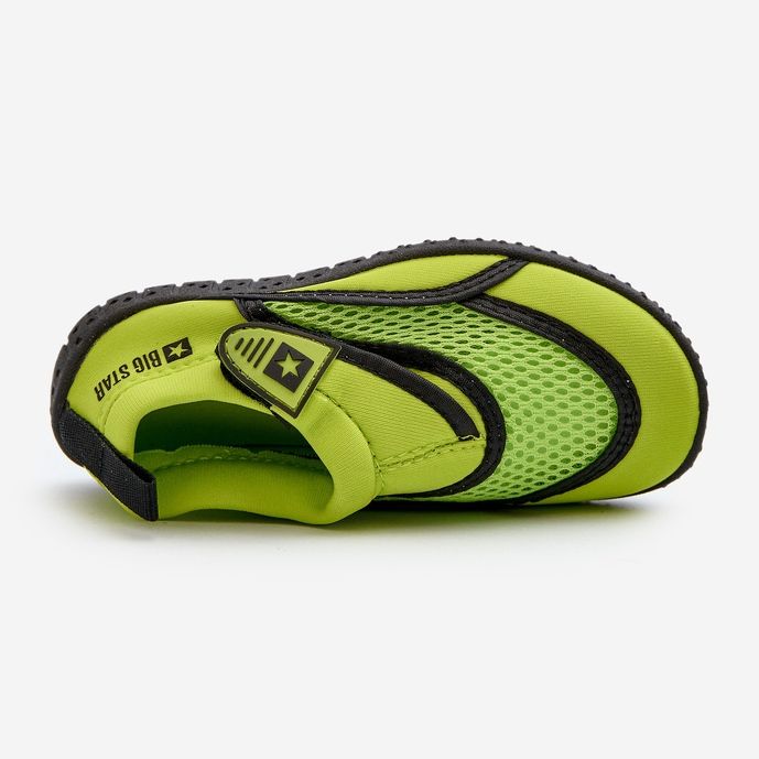 Calçados aquáticos infantis amarelos Big Star NN374468 2