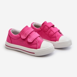 Tênis infantil com velcro Big Star NN374113 Fúcsia rosa 1 Tênis infantil com velcro Big Star NN374113 Fúcsia rosa 1