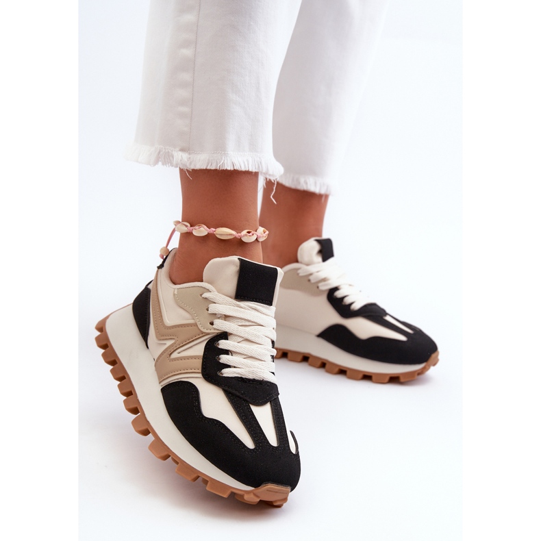 Tênis esportivo feminino Kalelia preto 2