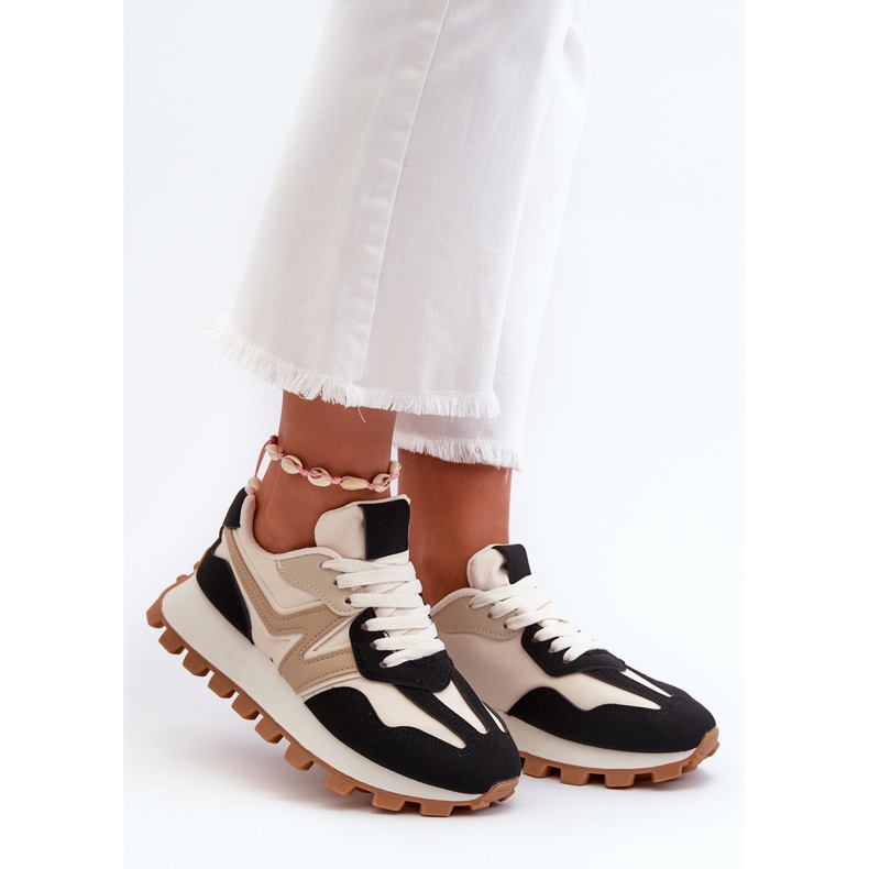 Tênis esportivo feminino Kalelia preto 1