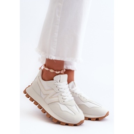 Tênis Feminino Calçado Esportivo Branco Kalelia 1