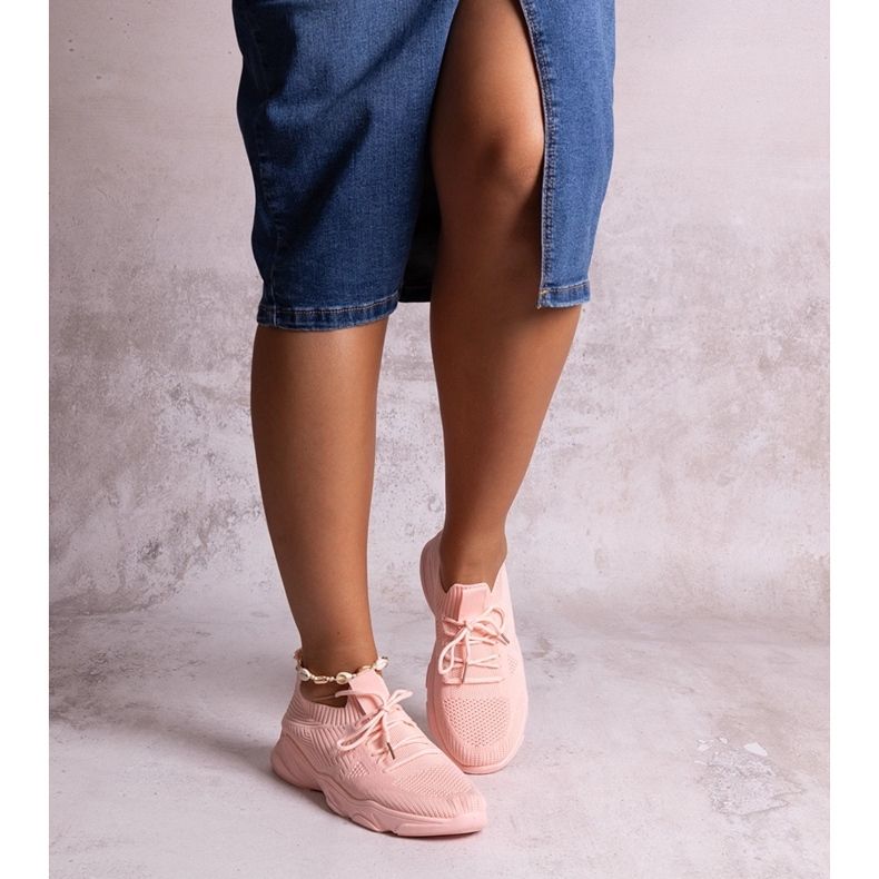 Tênis de tecido rosa Madi 1