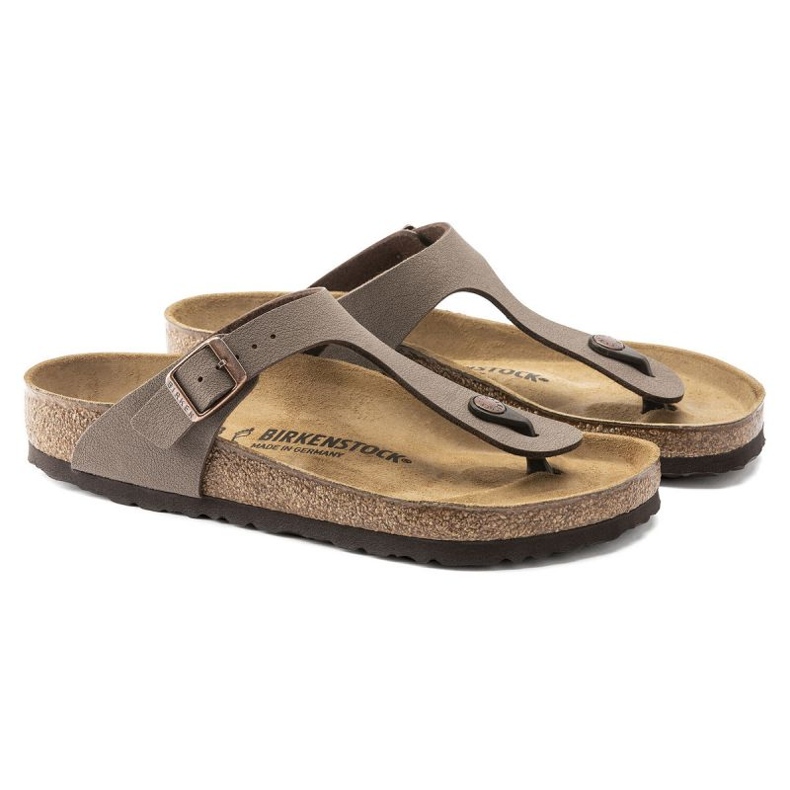 Chinelos Birkenstock Gizeh Bs W 0043753 castanho 2