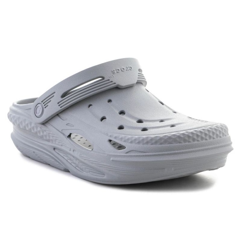 Chinelos Crocs Off Grid Clog 209501-007 cinza 1