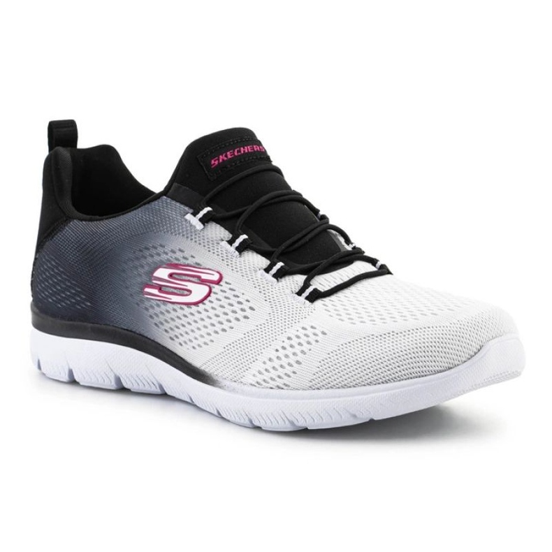 Sapatos Skechers SUMMITS-BRIGHT W 149536-BKW branco 1