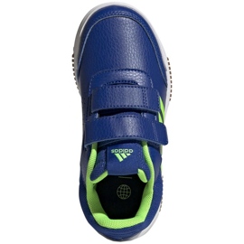Sapatos Adidas Tensaur Sport Training Hook e Loop GW6444 azul 1