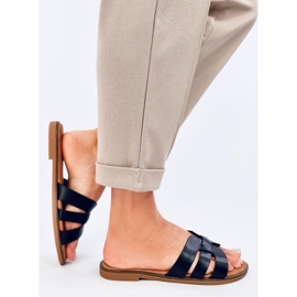 Chinelos femininos Charnes Black preto 2