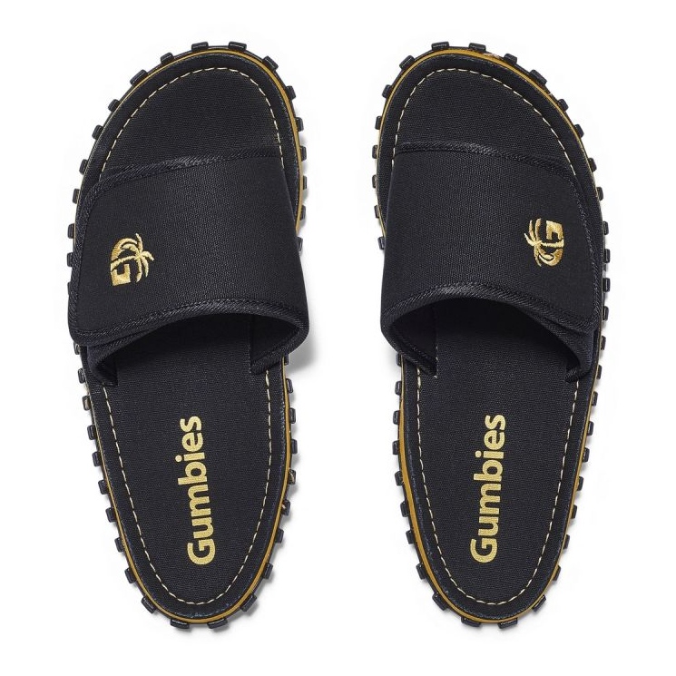 Chinelos Gumbies Strider Slides GU-SDSTR001 preto 1