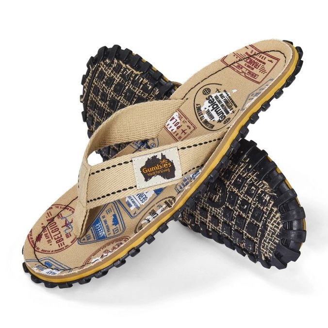 Chinelos Gumbies Islander Chinelos Traveller GU-FFISL132 bege 1