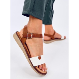 Sandálias femininas Almera White branco 2